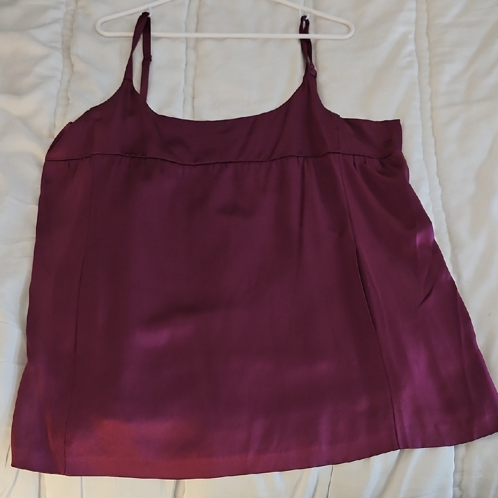 Eileen Fisher Rasberry Camisole Top